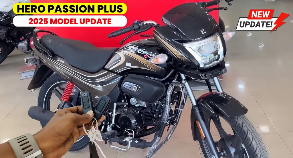 Hero Passion Plus 2025 Model