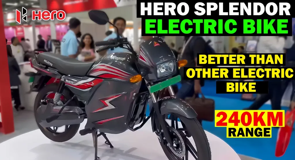Hero Splendor Electric Bike 2025